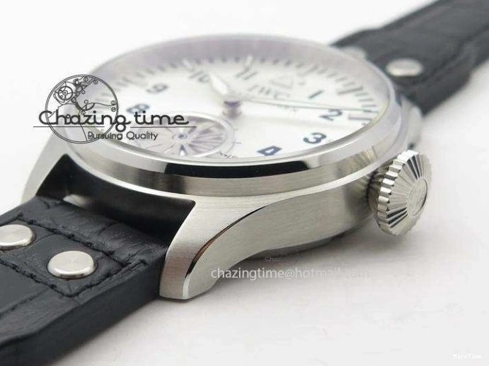 MIROTIME 0511 Big Pilot “Markus Buhler” IW5003 Turbine V6F Best Edition Silver Dial On Leather Strap A Reliable 7315